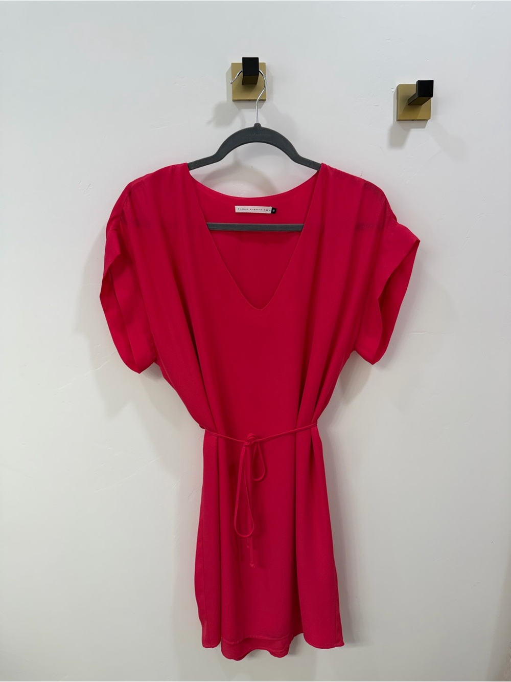 Three Eighty Two Pink Mini Dress